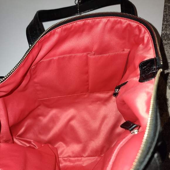 Coach Poppy Op Art Glam Black Tote. - Picture 12 of 16